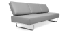 Buy Sofa Bed SQUAR (Convertible)  - Premium Leather Grey 14622 home delivery