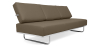Buy Sofa Bed SQUAR (Convertible)  - Premium Leather Taupe 14622 in the Europe