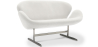 Buy Swin Sofa (2 seats) - Fabric White 13911 - prices
