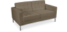 Buy Design Sofa Kanel (2 seats) - Premium Leather Taupe 13243 in the Europe