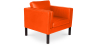 Buy 2334 Design Living room Armchair - Premium Leather Orange 15441 - in the EU
