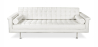 Buy Design Sofa Trendy (3 seats) - Faux Leather White 13259 - prices