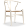 Buy Dining Chair Scandinavian Design Wooden Cord Seat - Wish White 16432 at MyFaktory