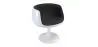 Buy Lounge Chair - White Design Chair - Fabric Upholstery - Brandy Black 13158 - in the EU