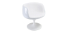 Buy Lounge Chair - White Design Chair - Fabric Upholstery - Brandy White 13158 - prices