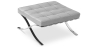 Buy City Ottoman - Premium Leather Grey 58377 home delivery