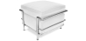 Buy SQUAR Footrest (Ottoman) - Faux Leather White 13418 at MyFaktory
