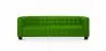 Buy Design Sofa Lukus (3 seats) - Faux Leather Dark green 13255 in the Europe