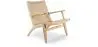Buy Wood and Rope Armchair - Boho Bali Handcrafted Design - Varina Natural wood 57153 - in the EU