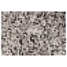 Buy Rectangular Vegan Leather Rug 150 x 200 cm – Hilo Grey 58237 - in the EU