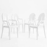 Buy X4 Armchair Louis King Design Transparent White 16464 at MyFaktory