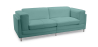 Buy Cava Design Sofa (2 seats) - Faux Leather Pastel green 16611 at MyFaktory