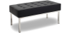 Buy Kanel Bench (2 seats) - Premium Leather Black 13214 - in the EU