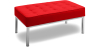 Buy Kanel Bench (2 seats) - Faux Leather Red 13213 in the Europe