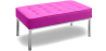 Buy Kanel Bench (2 seats) - Faux Leather Fuchsia 13213 in the Europe