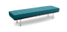 Buy City Bench (3 seats) - Faux Leather Turquoise 13222 at MyFaktory