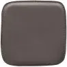 Buy Square Cushion for Bistrot Metalix stool Brown 58992 at MyFaktory