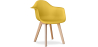Buy Dining Chair with Armrests - Scandinavian Style - Amir Pastel yellow 58595 - in the EU