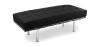 Buy City Bench (2 seats) - Faux Leather Black 13219 - in the EU