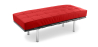 Buy City Bench (2 seats) - Faux Leather Red 13219 in the Europe