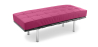 Buy City Bench (2 seats) - Faux Leather Pink 13219 home delivery