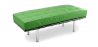 Buy City Bench (2 seats) - Faux Leather Light green 13219 in the Europe