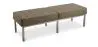 Buy Bench (3 seats) - Premium Leather Taupe 13217 in the Europe