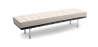 Buy City Bench (3 seats) - Premium Leather Ivory 13223 with a guarantee