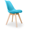 Buy Dining Chair Nordic – Scandinavian Style – Brielle Light blue 58293 with a guarantee