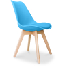 Buy Dining Chair Nordic – Scandinavian Style – Brielle Turquoise 58293 in the Europe
