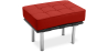 Buy City Bench (1 seat) - Premium Leather Red 15425 at MyFaktory