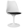 Buy Dining Chair - White Swivel Chair - Tulipa Black 59156 at MyFaktory