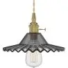 Buy Gold metal and glass wall lamp - Sven Black 59165 - prices