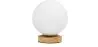 Buy Wooden base globe lamp - Manen Natural wood 59169 - in the EU