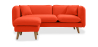 Buy Scandinavian style corner sofa - Eider Orange 58759 home delivery