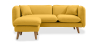Buy Scandinavian style corner sofa - Eider Yellow 58759 in the Europe