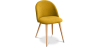 Buy Dining Chair - Upholstered in Fabric - Scandinavian Style -Bennett  Yellow 59261 - in the EU