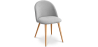 Buy Dining Chair - Upholstered in Fabric - Scandinavian Style -Bennett  Light grey 59261 - prices