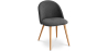 Buy Dining Chair - Upholstered in Fabric - Scandinavian Style -Bennett  Dark grey 59261 in the Europe