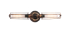 Buy Edison Chandelier Straight Wall lamp – Carbon Steel Bronze 50866 - prices
