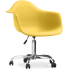 Buy Office Chair with Armrests - Desk Chair with Castors - Emery Pastel yellow 14498 - in the EU