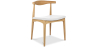 Buy Scandinavian design Chair CV20 Boho Bali - Premium Leather White 16436 - prices