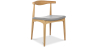 Buy Scandinavian design Chair CV20 Boho Bali - Premium Leather Grey 16436 home delivery
