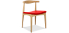 Buy Scandinavian design Chair CV20 Boho Bali - Premium Leather Red 16436 with a guarantee