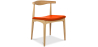 Buy Scandinavian design Chair CV20 Boho Bali - Premium Leather Orange 16436 - in the EU