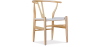 Buy Dining Chair Scandinavian Design Wooden Cord Seat - Wish Natural wood 16432 - prices
