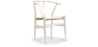 Buy Dining Chair Scandinavian Design Wooden Cord Seat - Wish Ivory 16432 at MyFaktory