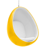 Buy Hanging Chair Egg – Fabric Upholstered Relaxation Chair – Ele Yellow 59352 home delivery