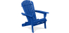 Buy Adirondack Garden Chair - Wood Blue 59415 - prices