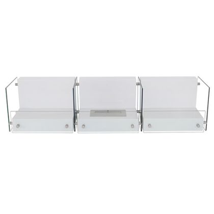 Buy  Ethanol Floor Fireplace - White - Jona White 17185 - prices 